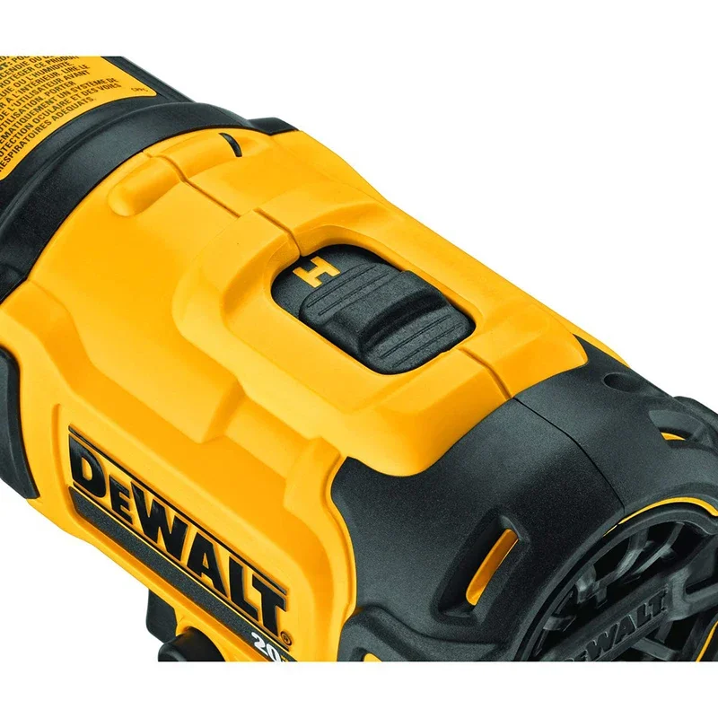 DEWALT 20V MAX Cordless Heat Gun Temperature Adjustable Rechargeable Lithium Battery Electric Hot Air Gun 288°C~532°C Bare Unit