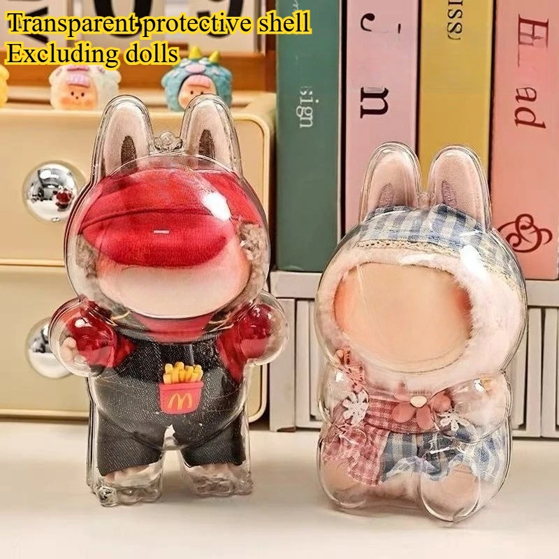 Capa protetora de boneca premium – Capa transparente de plástico rígido à prova de poeira para figuras Blythe Pullip, caixa de armazenamento de exibição com tampa