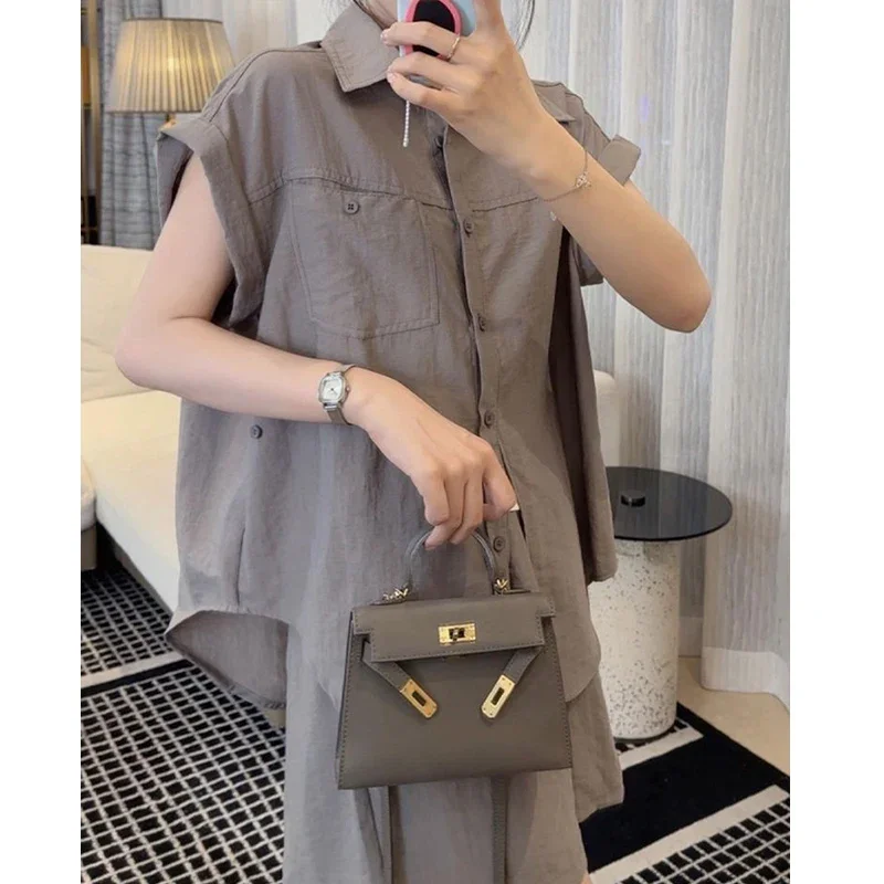 

Fashionable Flying Sleeves Shorts Set for Women Summer New Casual Loose Wide Legs Waist Cinched Two-piece Set Women Clothing