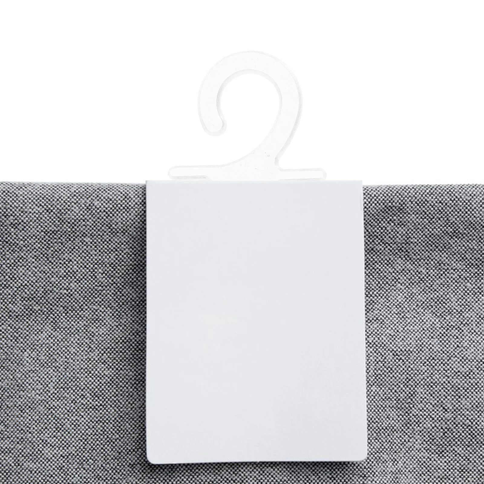 

300pcs Transparent Sock Hooks Plastic Hangers Retail Display Packaging Hook Accessories Lightweight Storage Supplies For