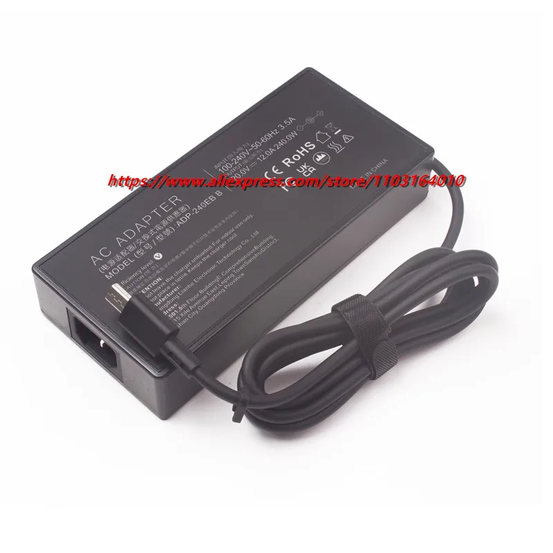 Chargeur adaptateur secteur pour ordinateur portable, 280W, 20V, 14a, pour ASUS Ice Pro 14ai TUF Gaming 6PRO A22-280P1B ADP-280EB B Rectengle conn 2025