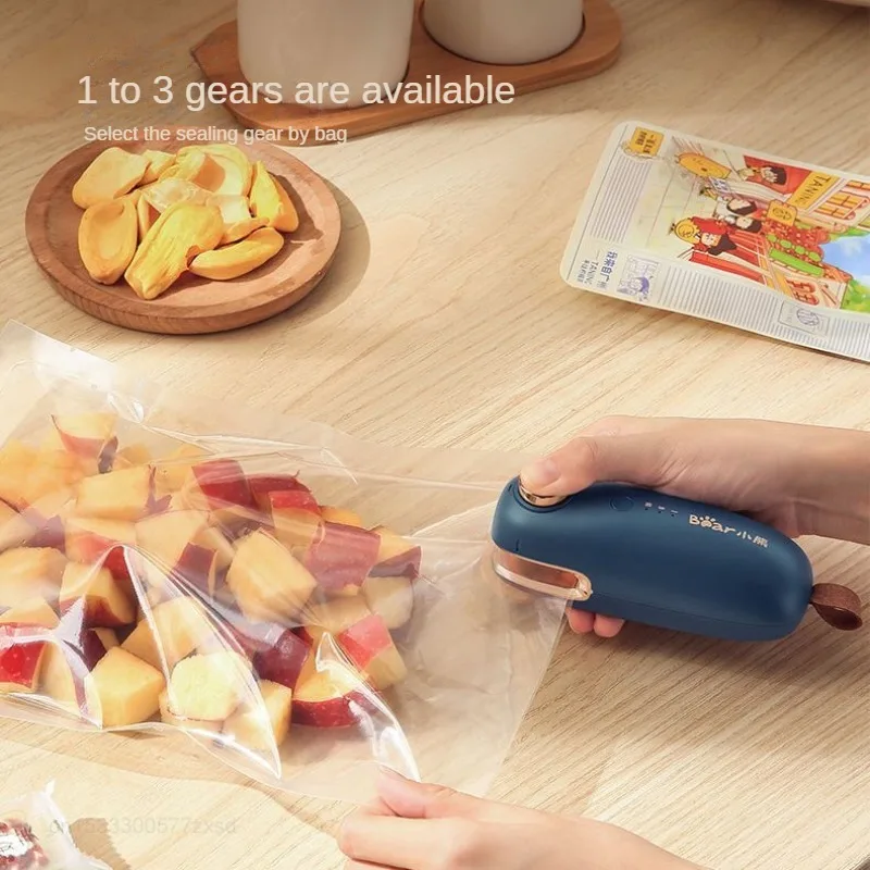 Xiaomi Plastic Bag Sealer Portable Plastic Bags Sealing Machine Thermal Plastic Bag Sealants Handheld Food Packaging Heat Sealer