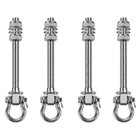 ABWZ-4X gancho para columpio de alta resistencia, hamaca de Yoga, gancho para saco de arena, accesorios para silla colgante para patio de juegos, hamaca de Yoga para porche