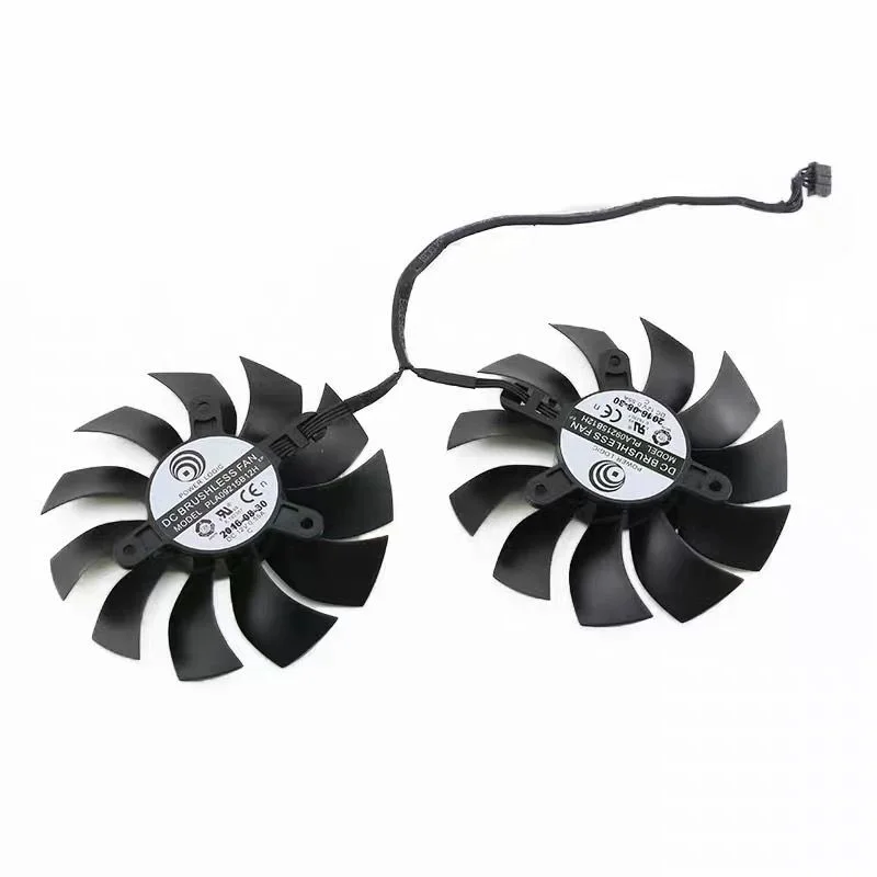 

87 мм PLA09215B12H 4-контактный охлаждающий вентилятор для видеокарт EVGA GeForce GTX 1070 GAMING ICX