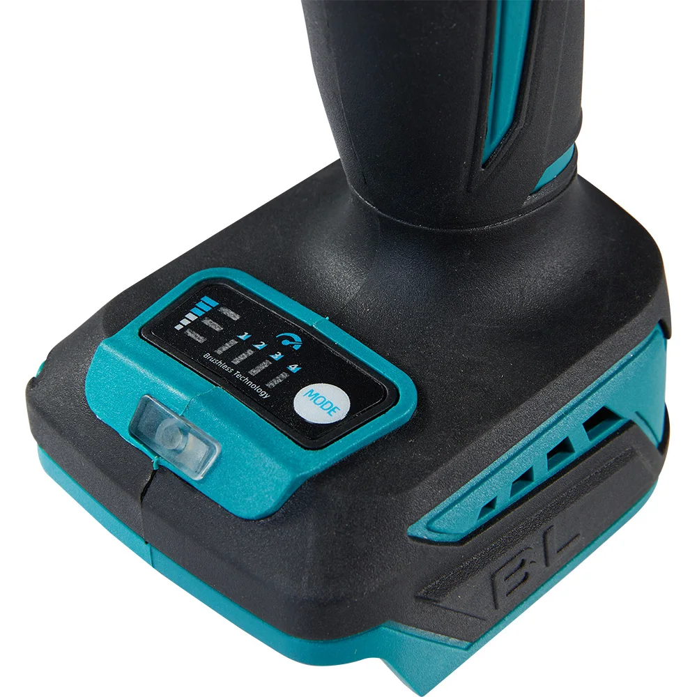 Imagem -04 - Kamolee-chave Elétrica sem Fio sem Escova sem Fio Bateria e Carregador Compatível com Bateria Makita 18v 1200 N.m