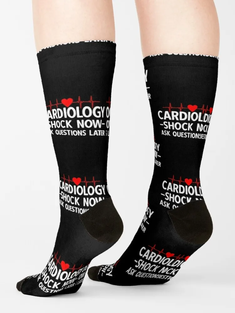 Cardiology Nurse Cardiologist Socks custom cartoon shoes Lots Socks For Men Women\'s