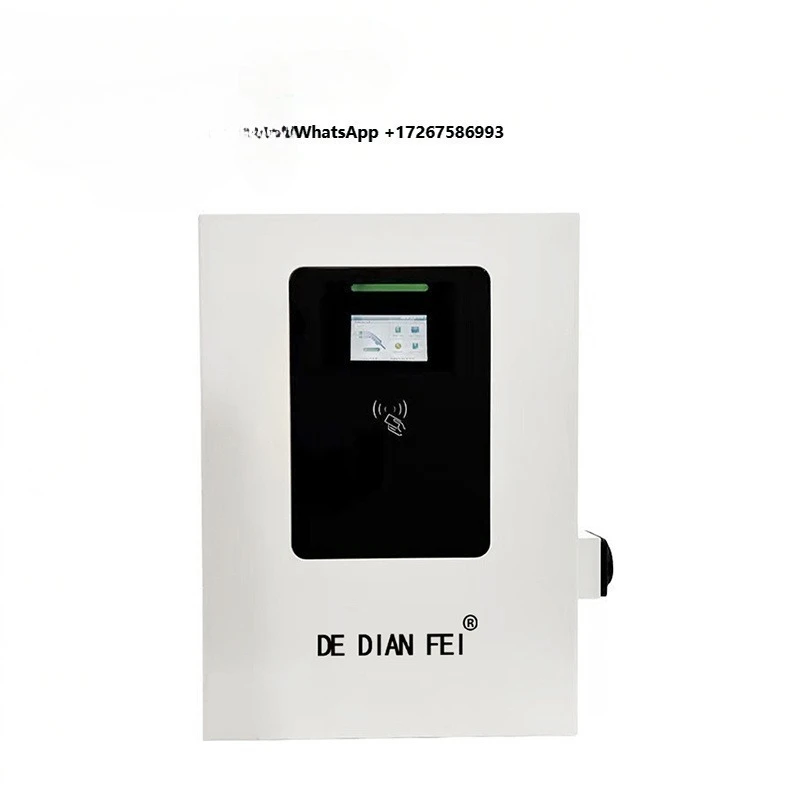 30KW European Standard DC Charging Station with 1.5m Line and Cable 5m Wall Mounted DC Charging Station