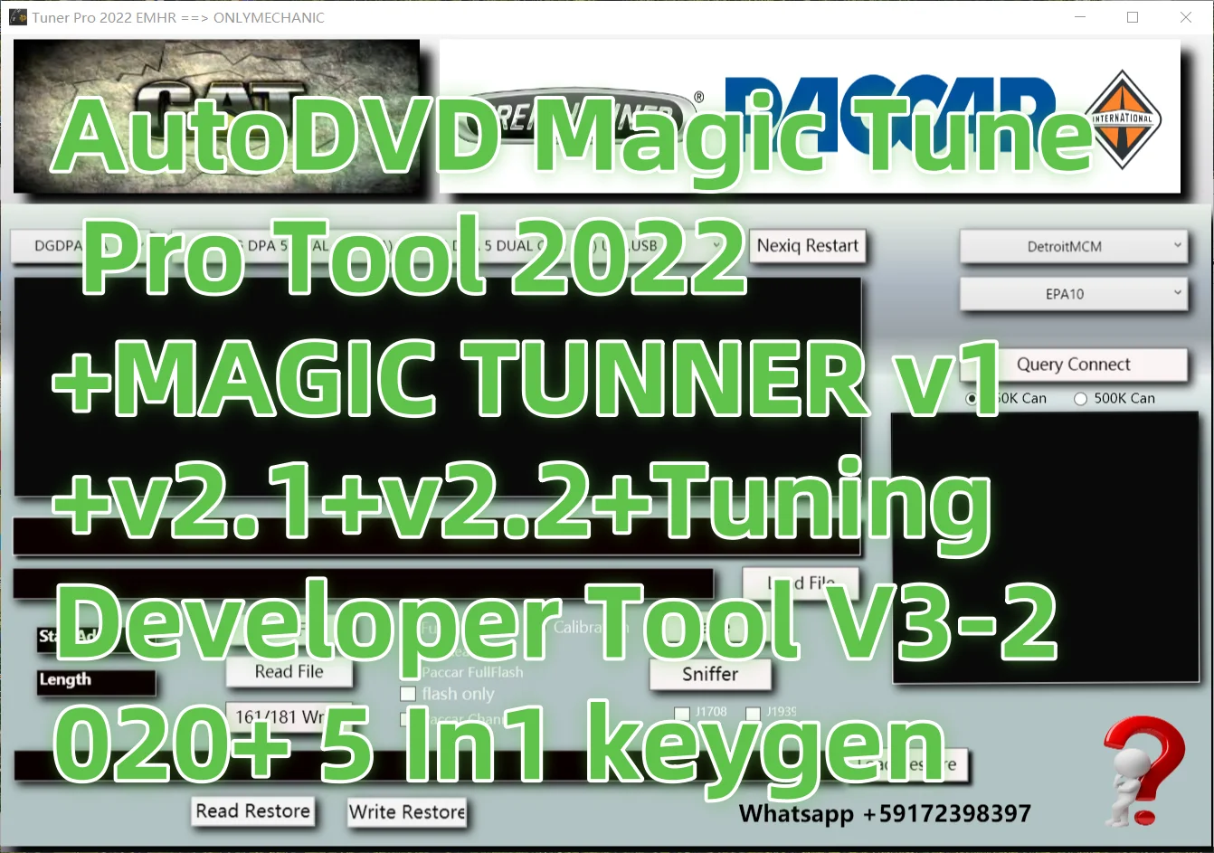 

AutoDVD Magic Tune Pro Tool 2022+MAGIC TUNNER v1+v2.1+v2.2+Tuning Developer Tool V3-2020+ 5 In1 keygen