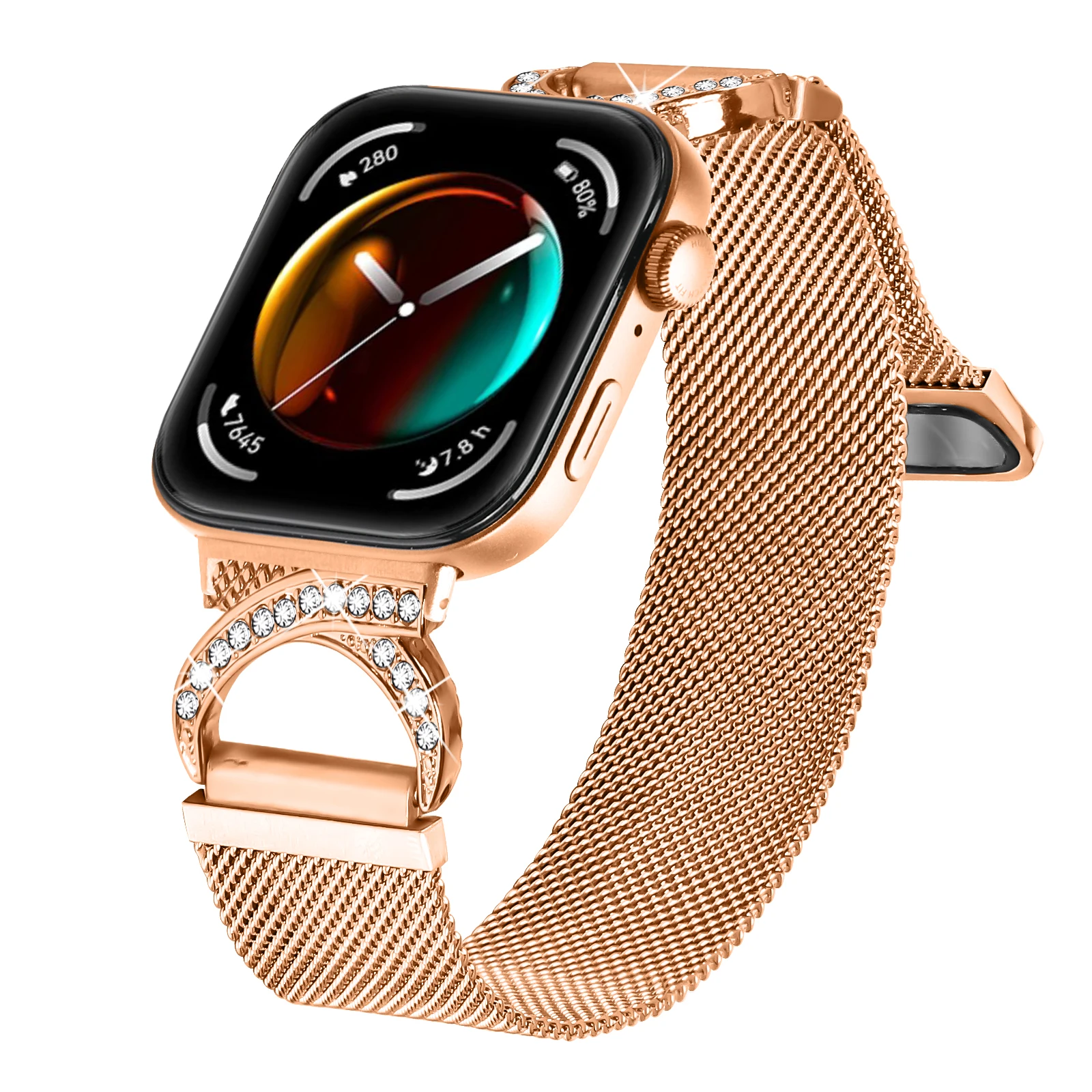 Milanese Loop Strap for Huawei Watch Fit 3 Band Stainless Steel belt Bracelet Metal Magnetic Band huawei watch fit3 Accessories