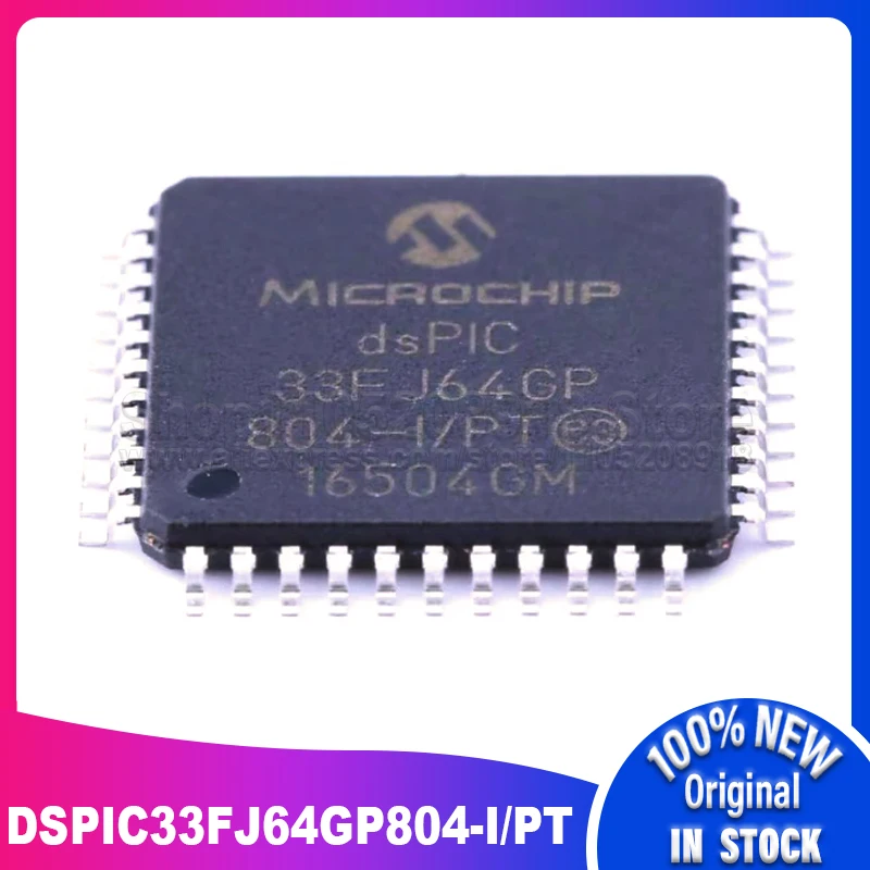 

2 ~ 10 шт./лот DSPIC33FJ64GP804-I/PT DSPIC 33FJ64GP 804-I/PT 44TQFP 100% новый точечный запас