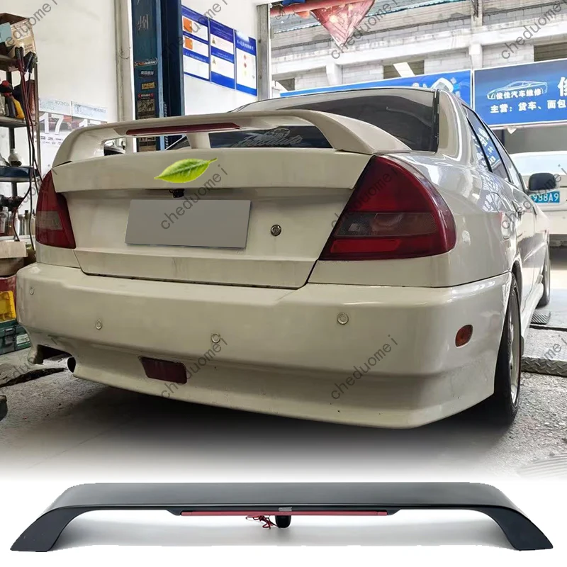 Suitable For 1995‑2002 Mitsubishi Lancer CK2A CK4A OEM‑Style High‑Rise Real Carbon Fiber Rear Spoiler Modification Accessories