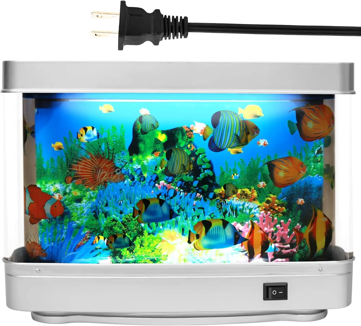 

Artificial Tropical Fish Tank Lamps Aquarium Decor Virtual Ocean In Motion Night Light Children Halloween Christmas Home Decor