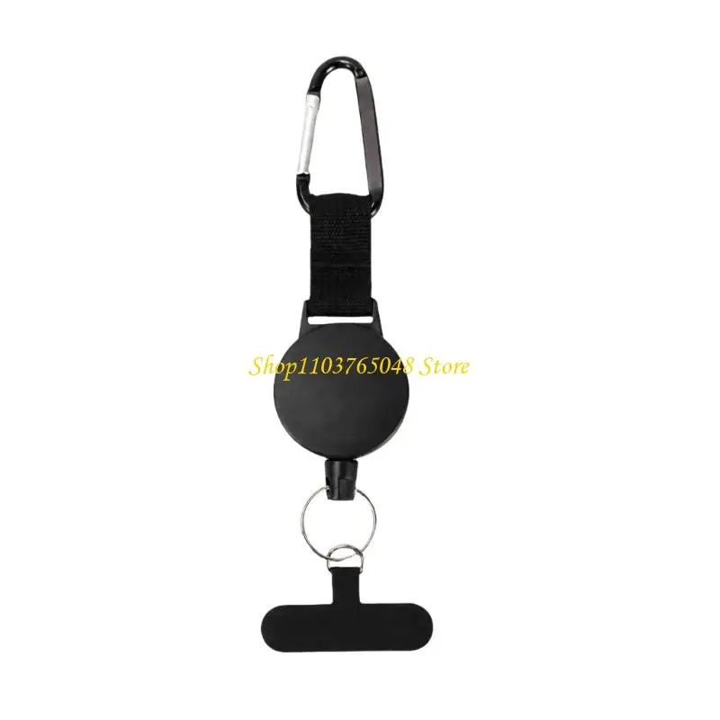 R53E IDs Badges Tethers Lanyards with Round Housing & Return Cord for Repeated Access