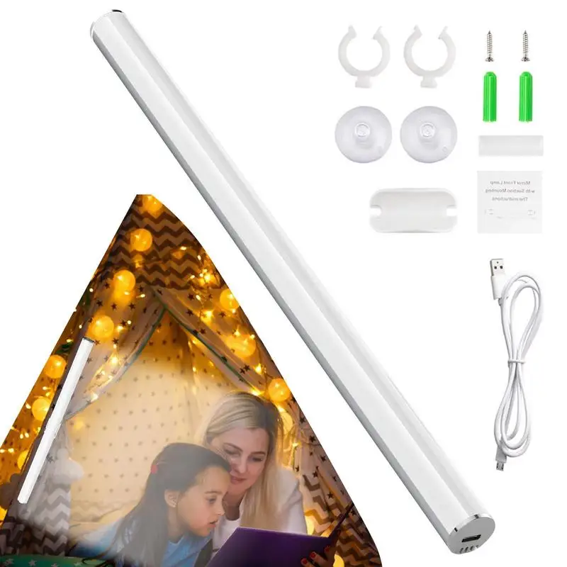 أضواء الغرور للمرآة الغرور الإضاءة LED مرآة ضوء بطارية طويلة الحياة عكس الضوء التحكم باللمس لقراءة ضوء مصباح مكتبي