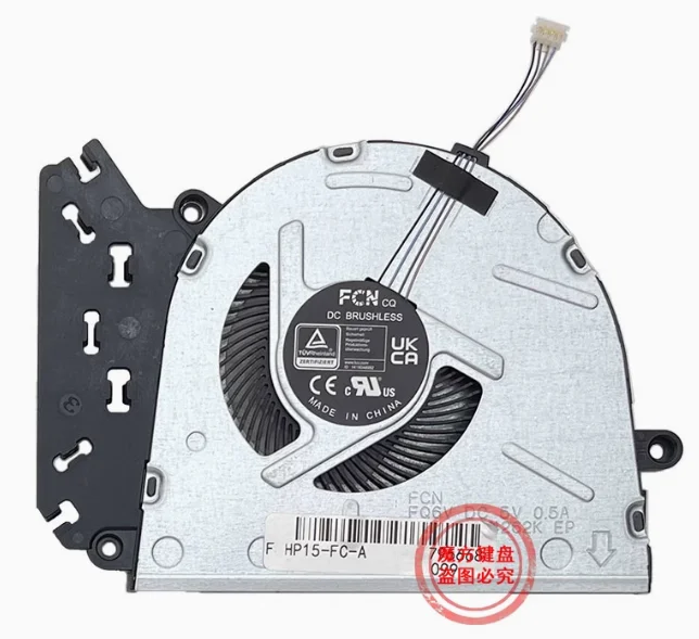 

Новый вентилятор охлаждения процессора ноутбука для HP 15-FC 15-FD 15Z-FC 250 G10 255 G10 TPN-Q287 N38474-001