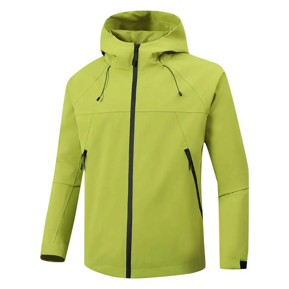 

Mens Women Windbreaker Jacket Hiking Camping Climbing Skiing Coat Couples Hooded Outwear Windproof Waterproof Raincoat Sportwear