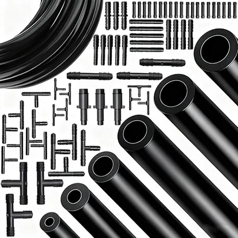 128Pcs Vacuum Line Kit Vacuum Hose Automotive Vacuum Line Connectors for Variety Car Piping System Automotive Replacement