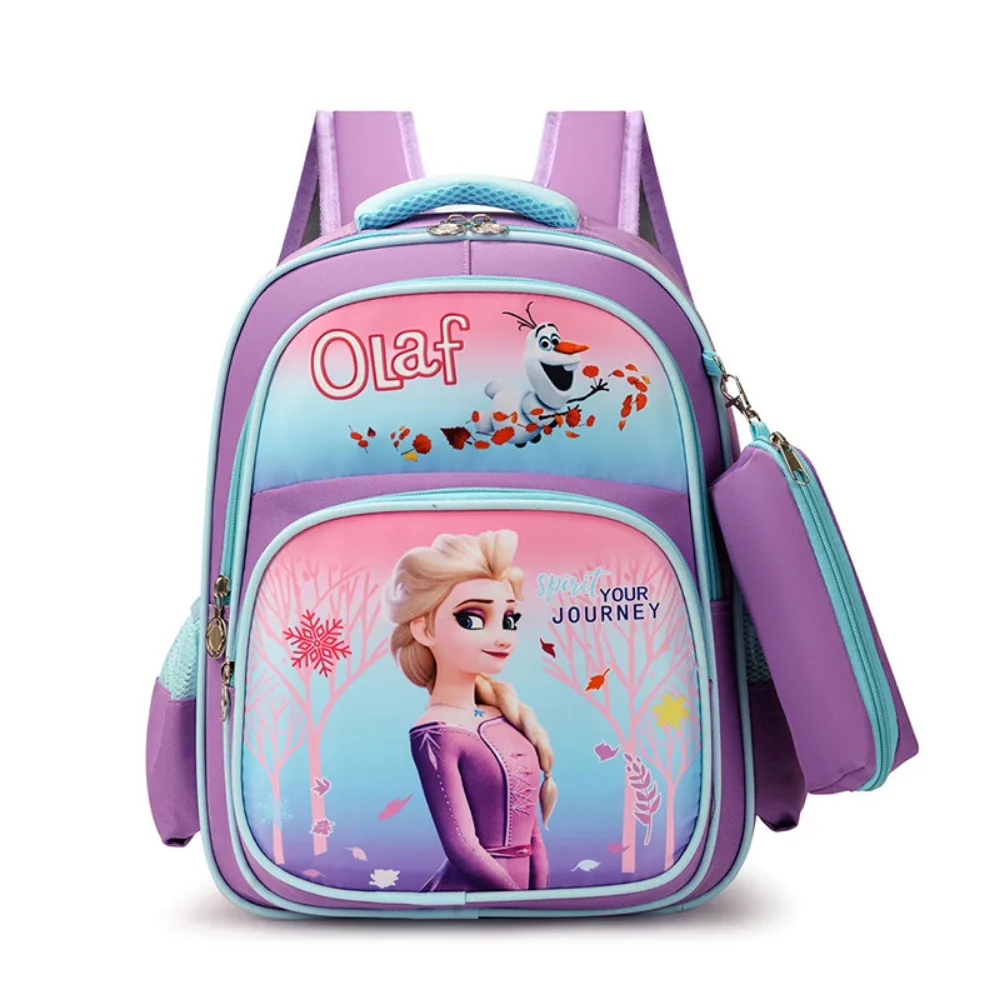 Spider Man Children Backpack for Boys Girls Cartoon Cute Frozen Elsa Fashionable Lightweight Comfortable Waterproof Backpacks