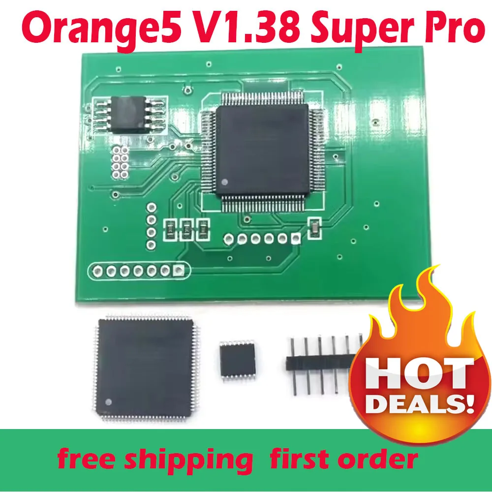 Orange5 V1.38 Super Pro Upgraded Chip PCB Programmer Tool Supports Lower Version Upgrade V1.38 Full Activation