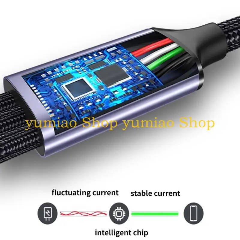 587B USB2.0 Splitter Cable and Transfer Data Conveniently 480Mbps