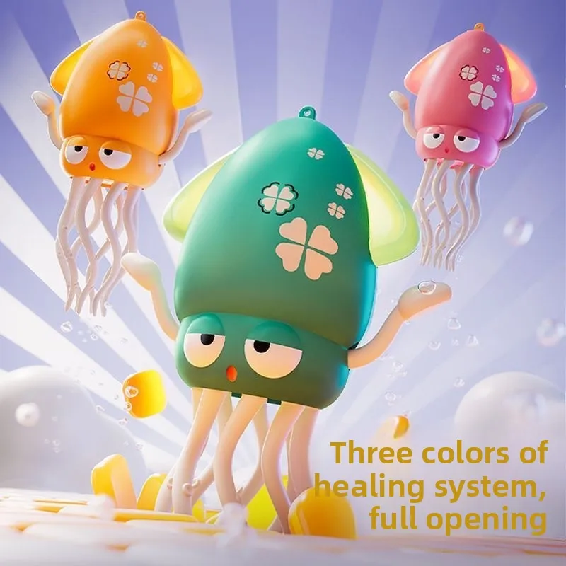 Gorąca Nowość 2025 Tańcząca Ośmiornica Dziecięca Elektroniczna Zabawka Domowa Kreskówkowa Interaktywna Rozwijająca Ruch Edukacyjna Zabawka dla Malucha Prezent na Boże Narodzenie