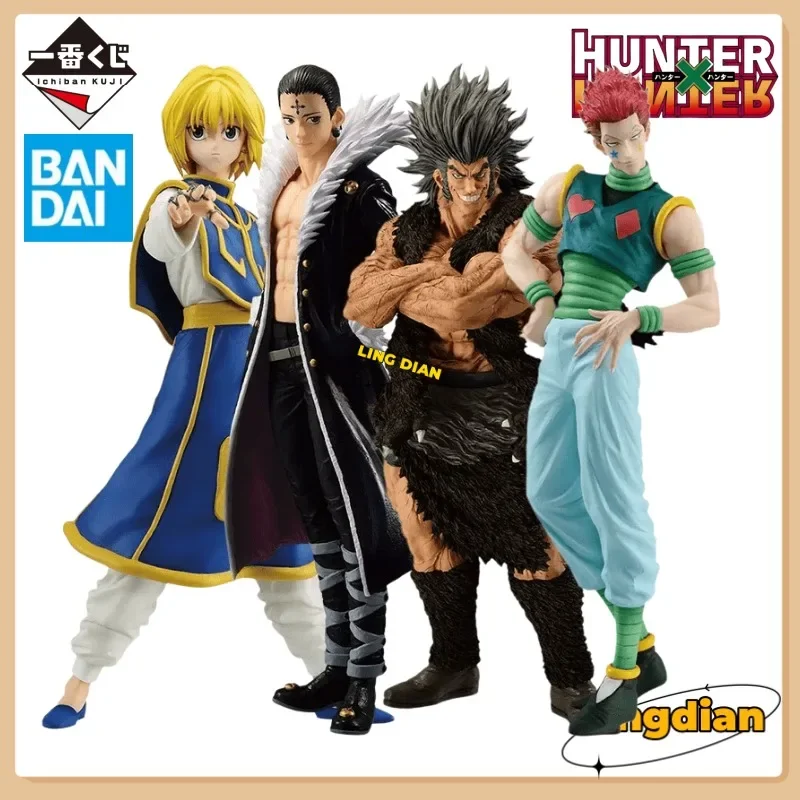 100% Original Bandai Hunter X Hunter la venganza escarlata Ichiban Kuji Kurapika Chrollo Uvogin Hisoka figura de Anime modelo de acción