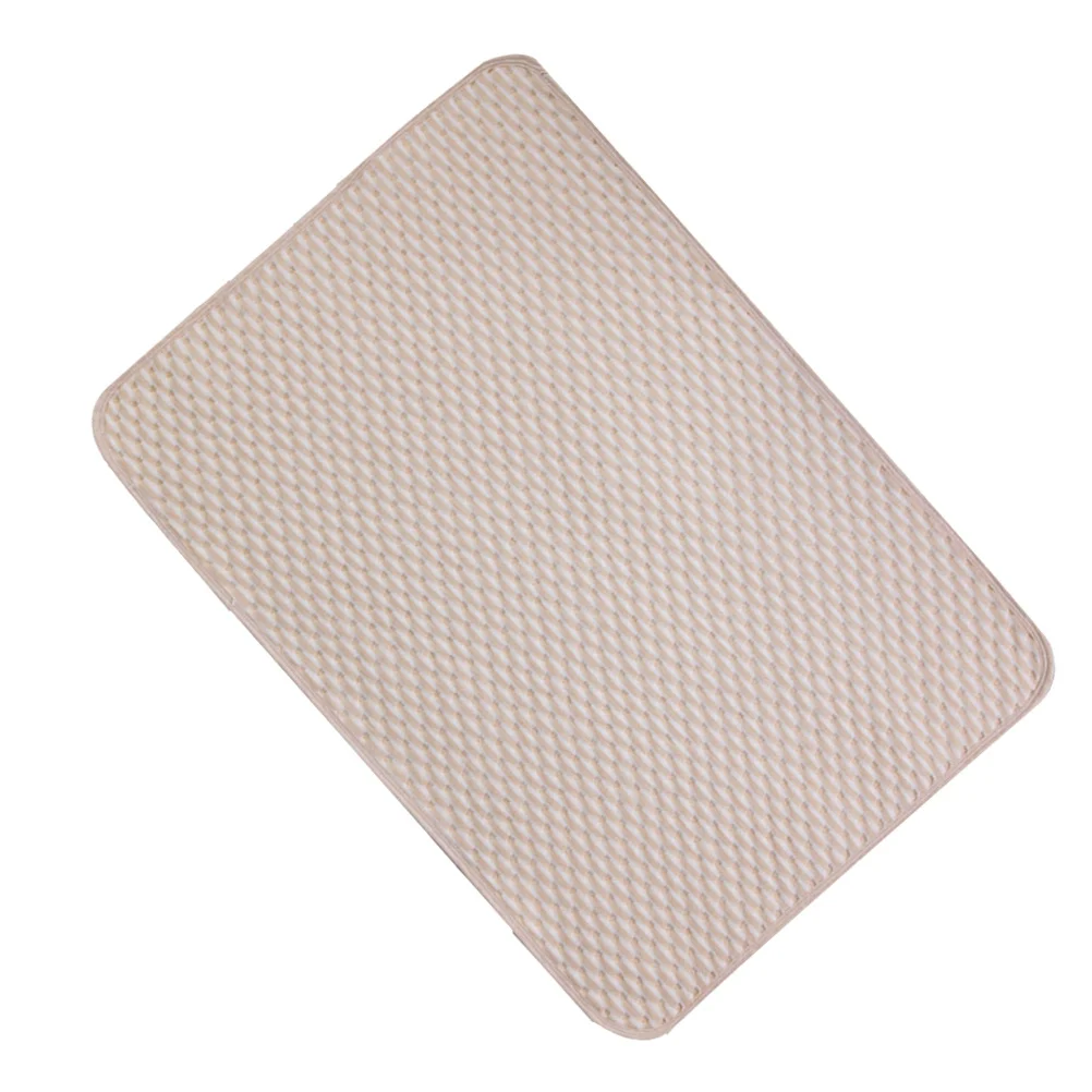 Breathable Cotton Baby Diaper Changing Pad Soft Absorbent Mattress Protector for Bassinet Cradle Brown Baby Diaper Changing Pad