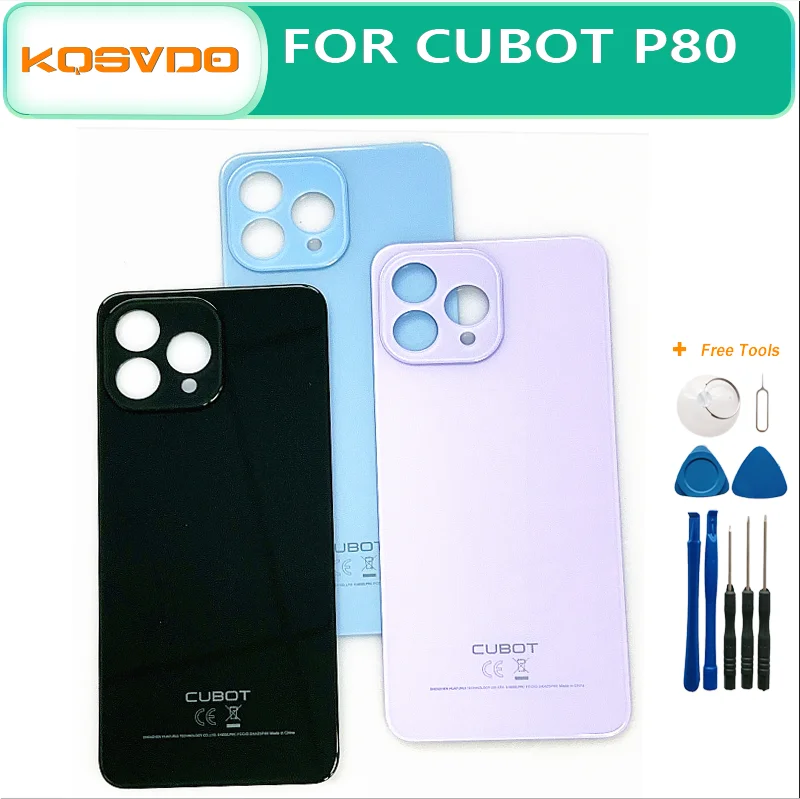 New Original Battery Cover For CUBOT P80 Protective Back Case Repair Replacement Accessories Parts Phone