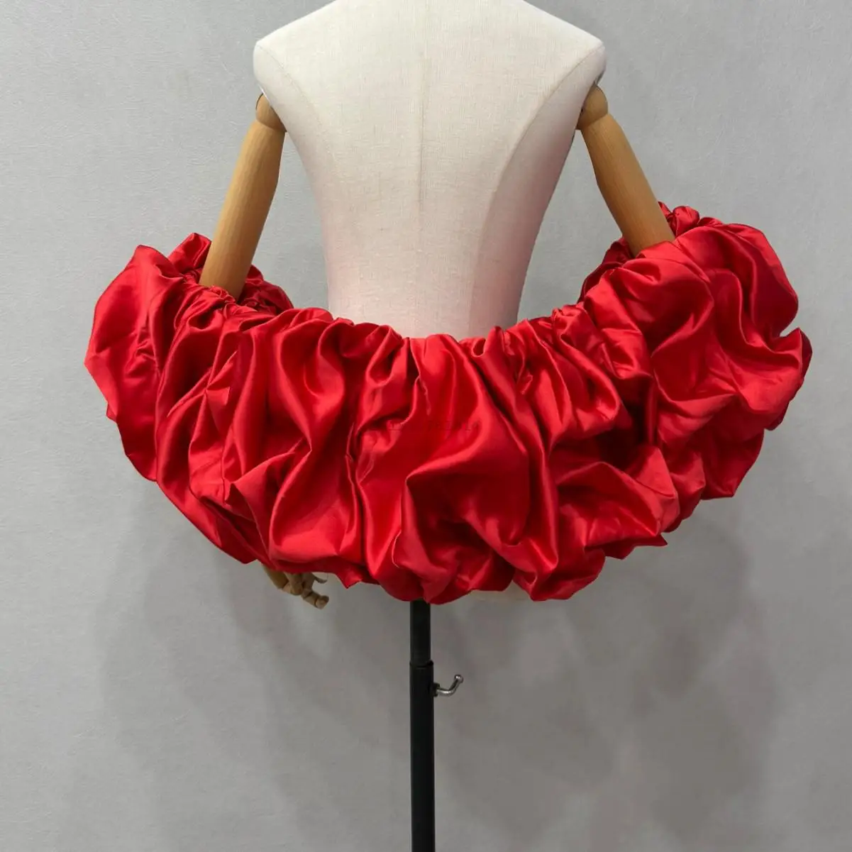 2026-women-burgundy-satin-bolero-shrug-off-shoulder-big-ruffle-short-wrap-for-wedding-bridal-prom-formal-party-occasion