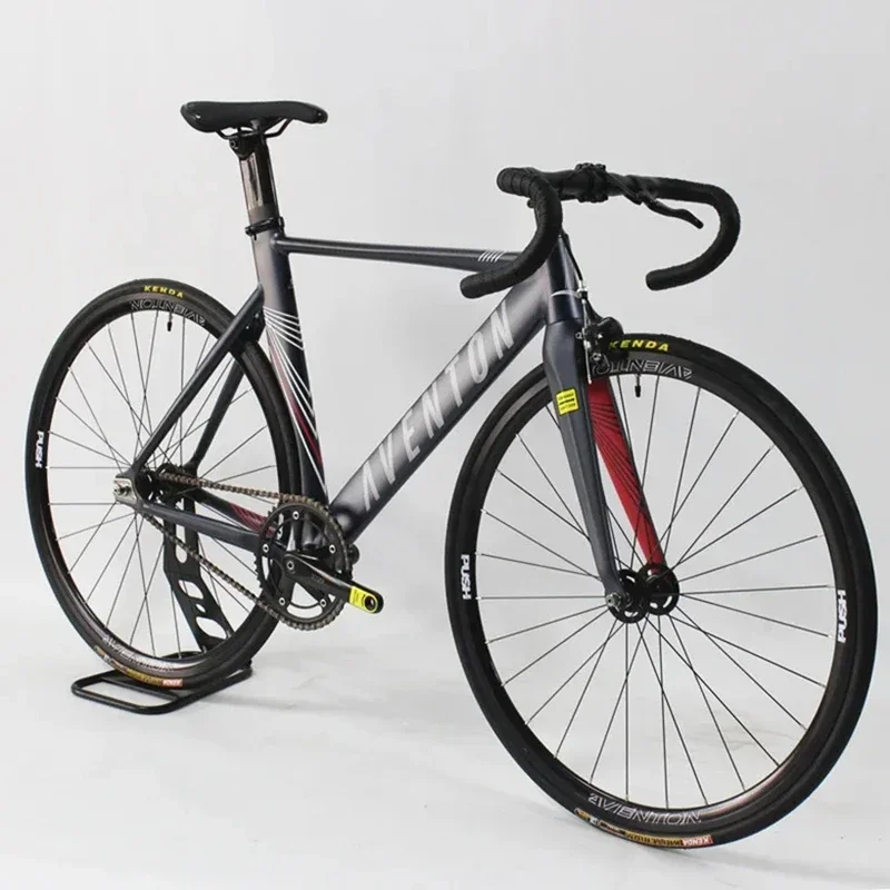 

700C Fixed Gear Bike Aluminum Alloy Frame Carbon V Brake Areo Seatpost Bicicleta Fork Truck Single Speed ​​Track Fixie Bicycle