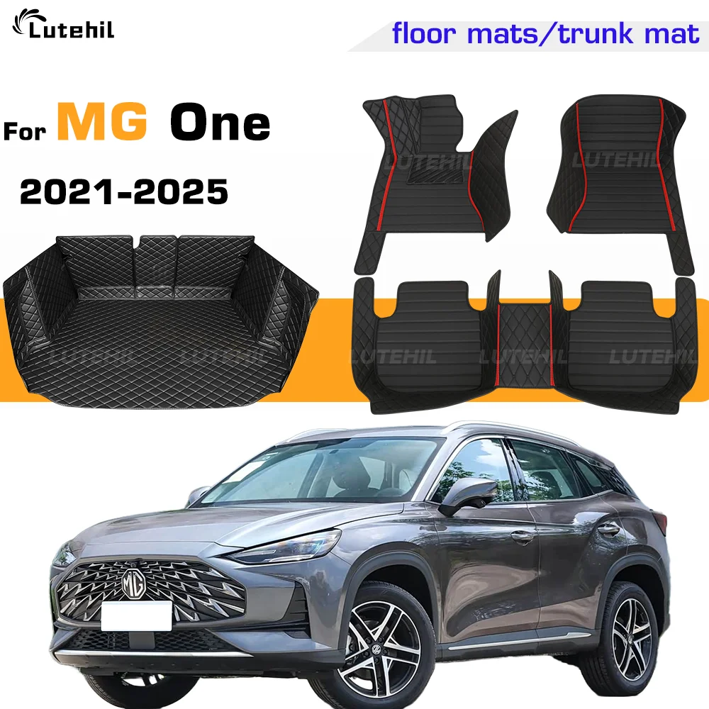 

Автомобильный коврик для MG One 2021 2022 2023 2024 2025 на заказ, полный коврик для багажника, подушечки для ног, вкладыш для багажника, ковер