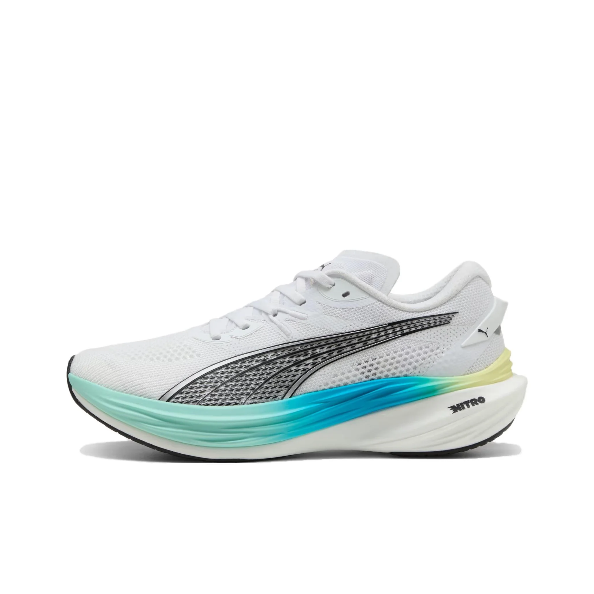 PUMA Deviate NITRO 3 Low top Running Shoes Men's White 309707-29