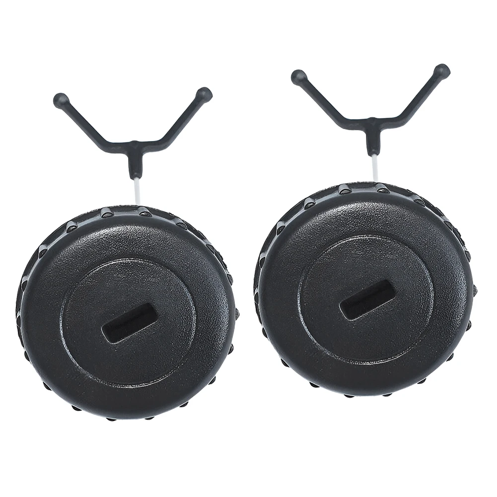 2pcs/set Fuel Gas Oil Cap Y Style Black Plastic 1130 350 0500 Fit for Stihl MS170 MS180 017 018 Chainsaw