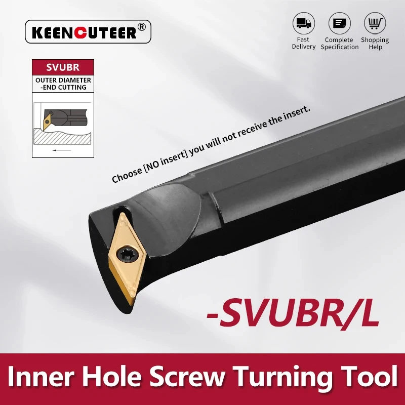 Herramienta de torneado interno S16Q-SVUBR11S20R-SVUBR16 S25S-SVUBR16 S20R-SVUBL11 S16Q-SVUCR11 torno torneado CNC herramienta de corte barra cortadora