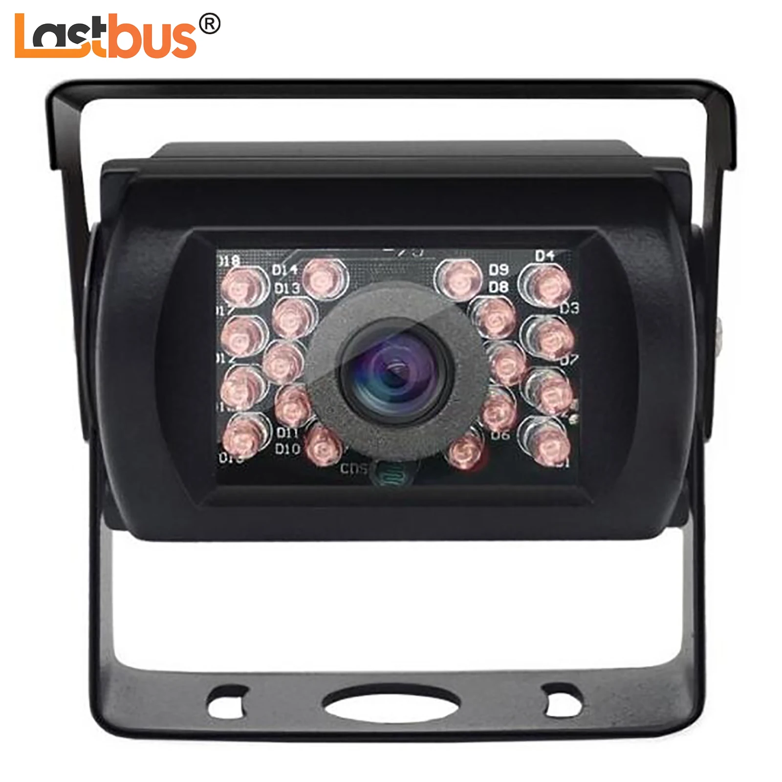 

Lastbus 4PIN 1080P PAL AHD Rear View Camera Heavy Duty Metal Case Color Camera 18 IR Night Vision IP68 Waterproof For Truck Rv
