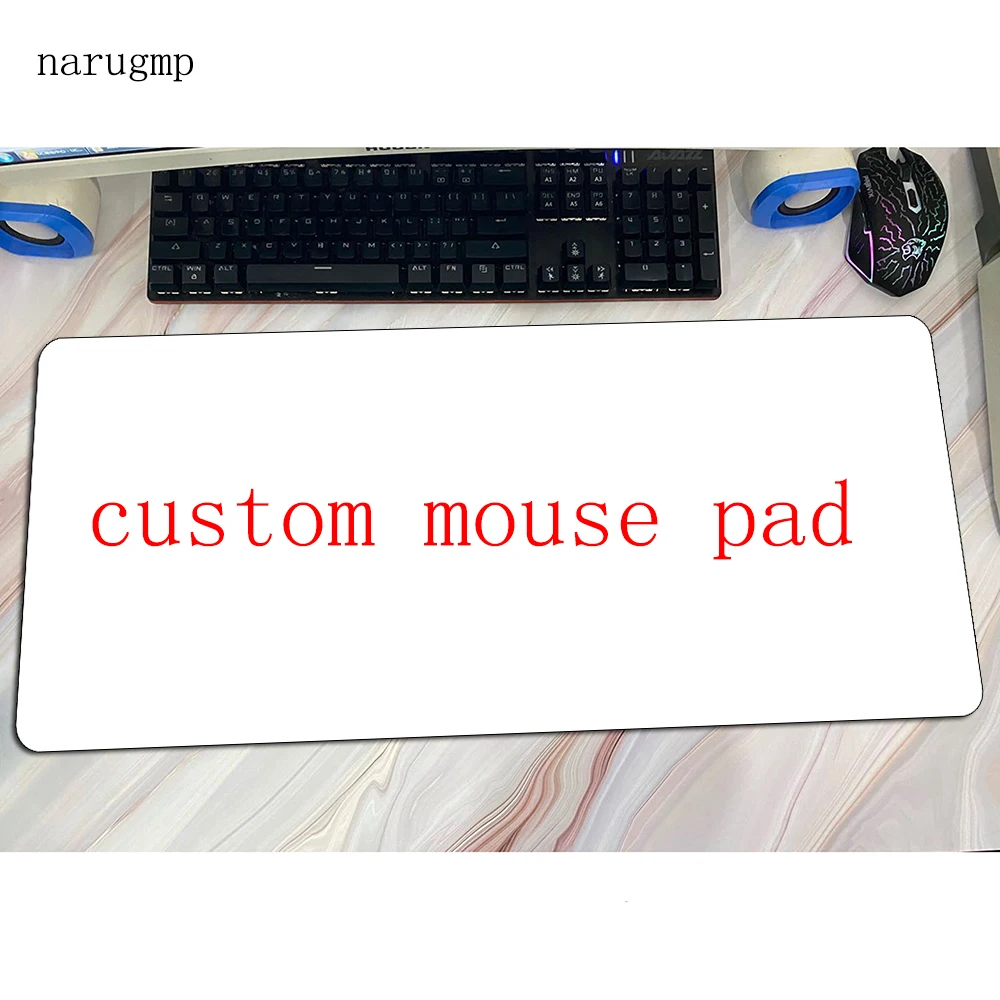 custom mouse pad gamer locked edge mousepad Mass pattern rubber desk mat High-end gaming accessories pc keyboard mats oversized