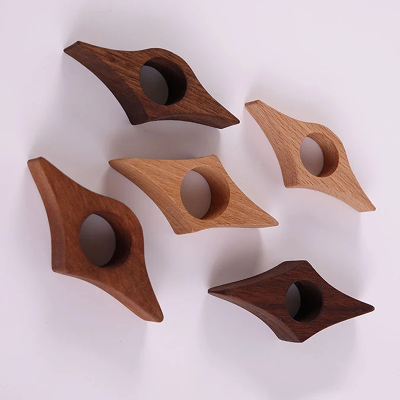 Thumb Page Book Holder Reading Accessory Solid Wooden Thumb Bookmark One Hand Reading Thumb Book Support Reading Aids Tools