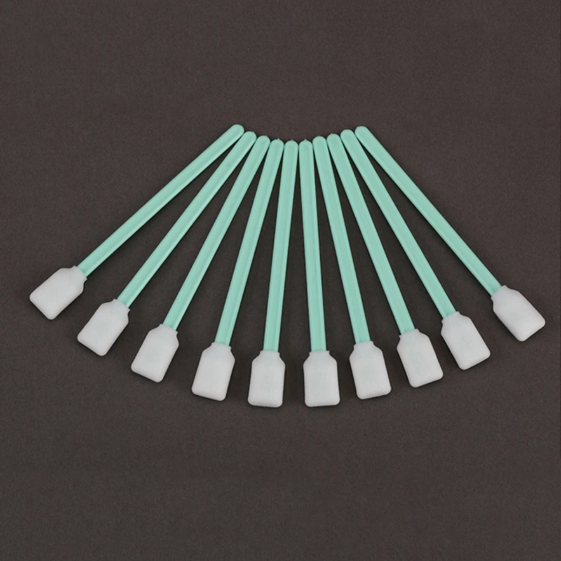 

50PCS For DX4 DX5 DX7 TX800 XP600 Print Head Clean Swab Stick Sponge Foam Tipped Miamki JV5 CJV150 JHF Solvent Uv Printer