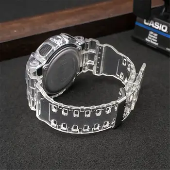 適用於卡西歐 G-SHOCK GA-100 GA-110 GD-120 GLS-100 的 TPU 男士替換錶圈改裝套件保護殼 8 最佳銷售 GBX 100 - №3
