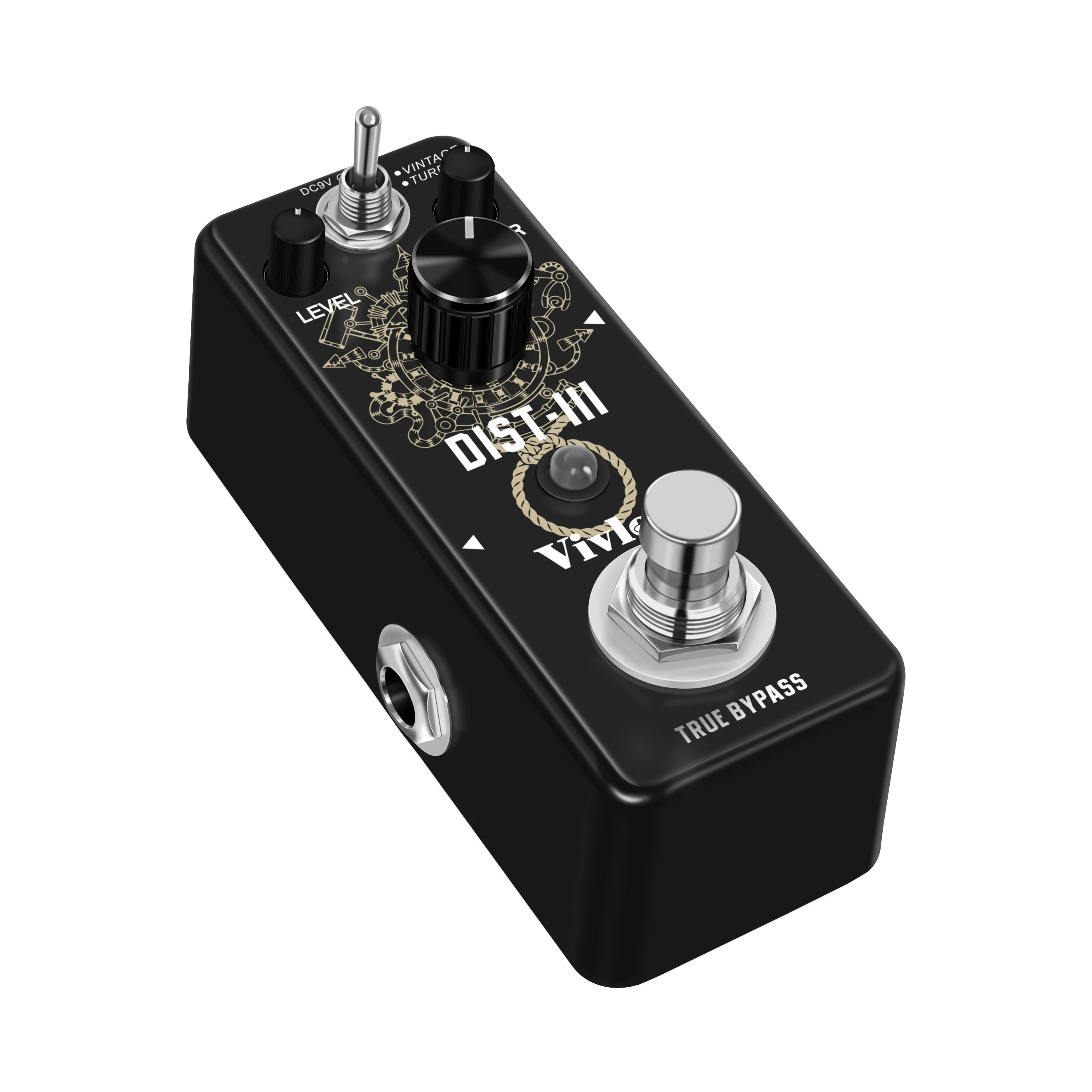 Vivlex Guitar Pedal Distortion III RAT Distortion Effects Styles Classic Smooth Vintage Turbo DIST Sound DV 9V mini Pedais view 3
