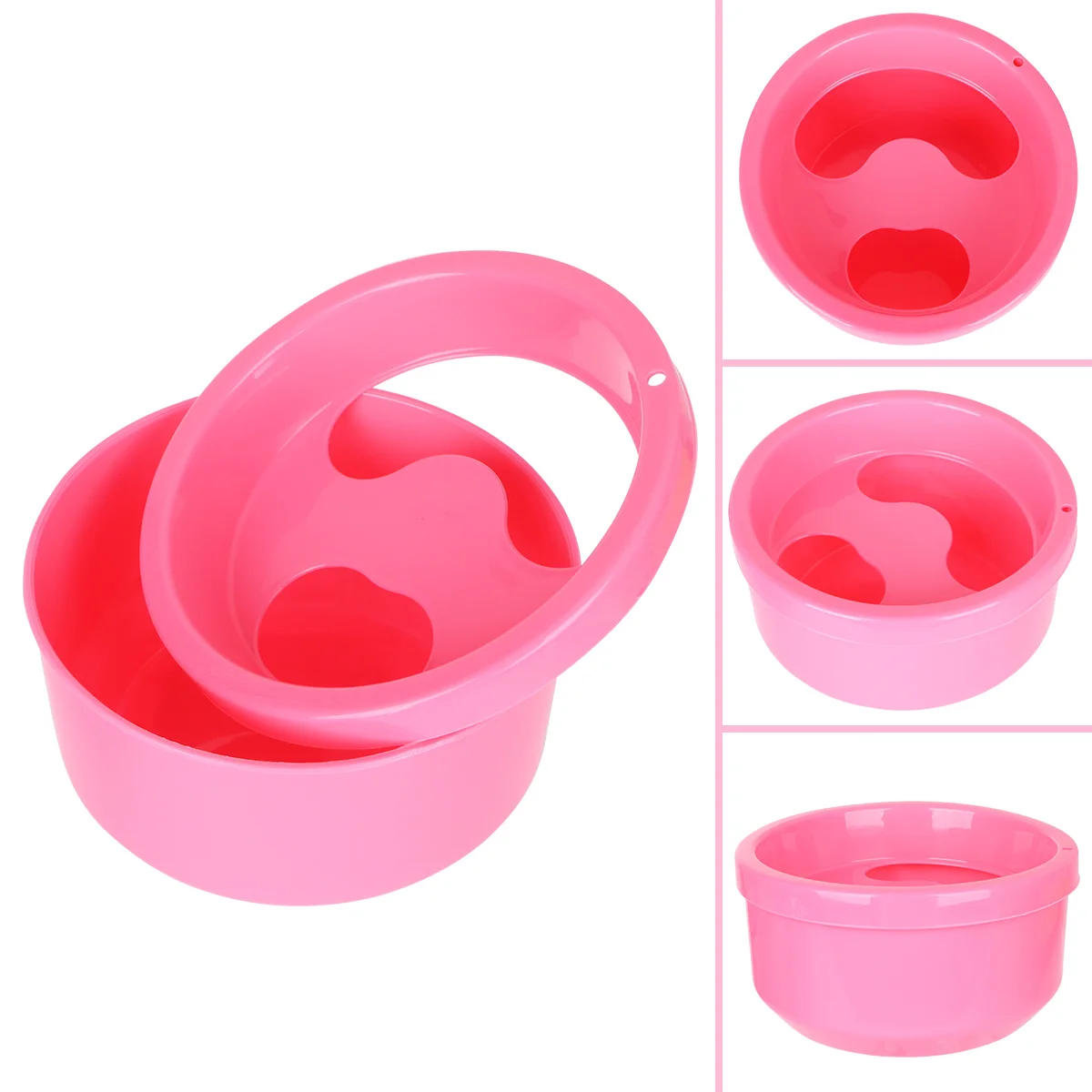 

4Pcs Nail Art Soaker Bowl Professional Manicure Soaking Bowls Nail Removal Tools Hand Care Bowls for Salon Home Use