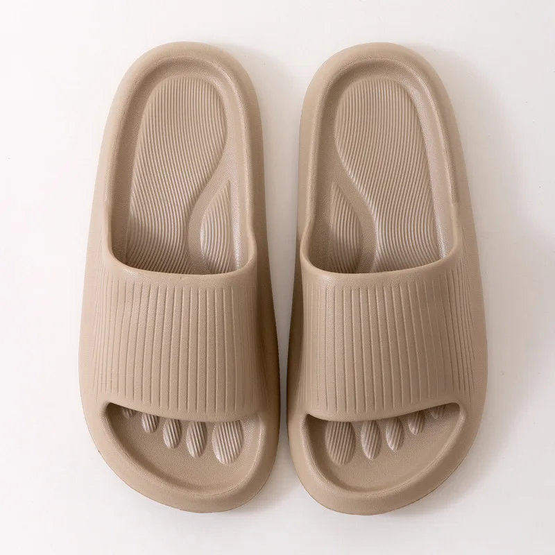 

Новые летние тапочки унисекс, всесезонные, из ЭВА, нескользящие, прохладные, мужские сандалии, простые парные тапочки для дома, ванной и душа