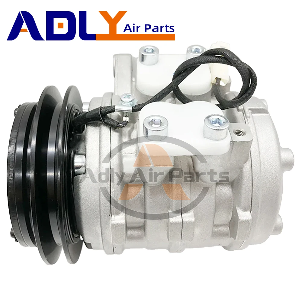 

10P08E A/C AC Compressor for Kubota L3600 L3710 L4200 L4610 M900 M5700 M6800 447200-7443 T0070-87290 20-21733-AM M6800S-CAB