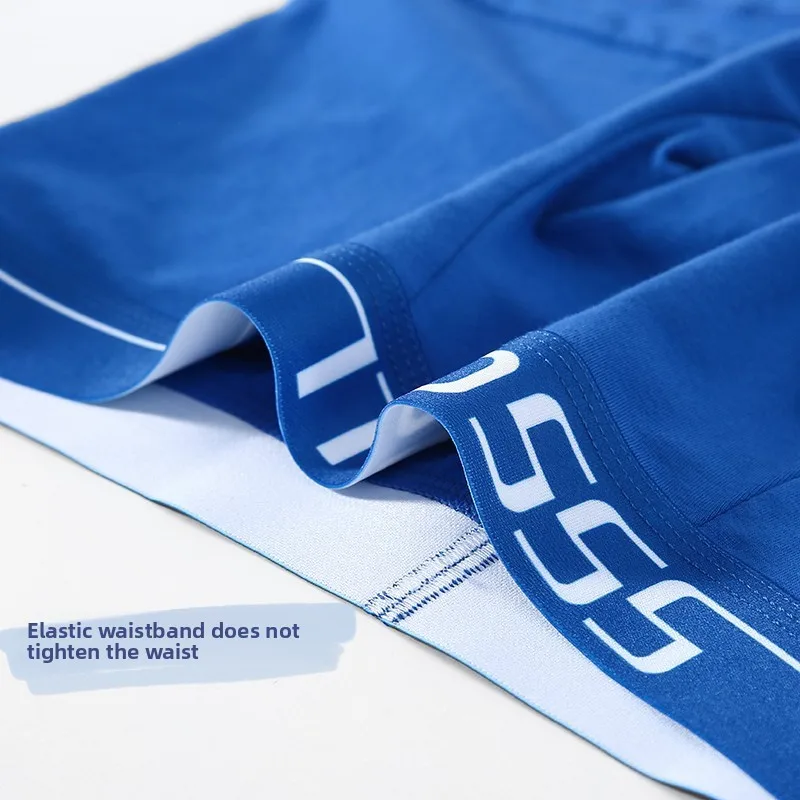 الرجال الملاكم سراويل الفيل الأنف حزام JJ غطاء الملاكم القطن الرياضة القضيب كيس أنبوب سراويل تنفس مضاد للجراثيم فضفاض