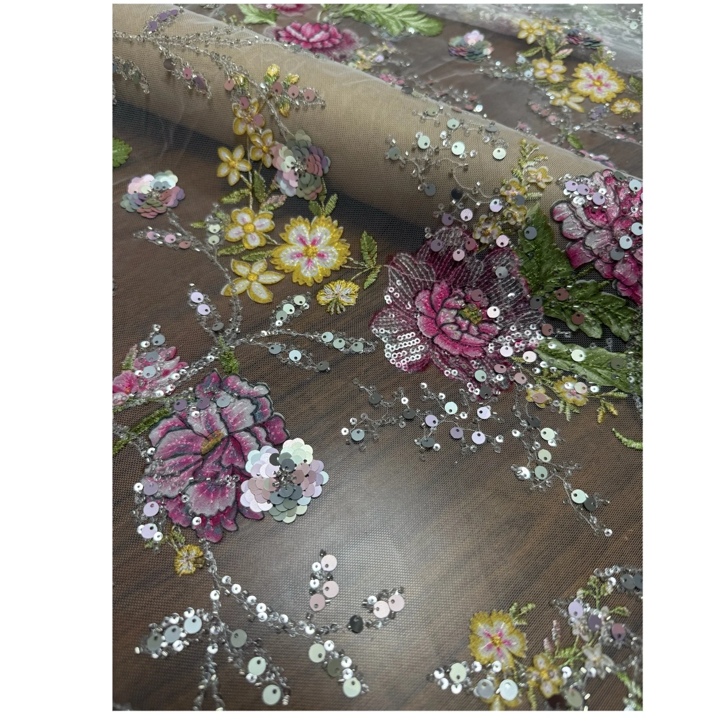 retro-pink-purple-flower-shiny-sequin-embroidery-net-heavy-bead-embroidered-hanfu-lolita-skirt-dress-fabric