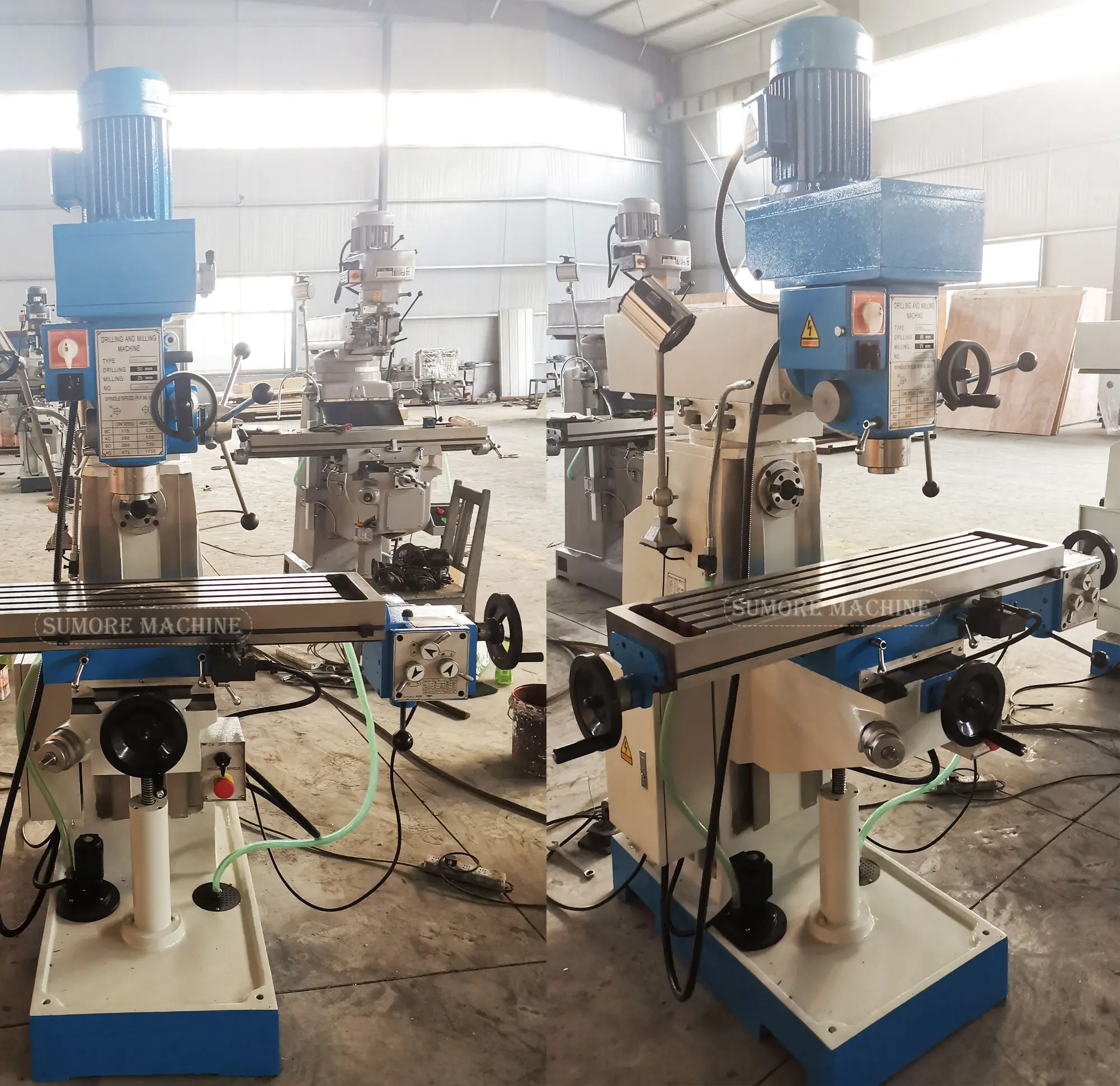 2024 Nuovi Arrivi Verticale Universale Zx7550w Zx7550cw Fresadora Metallo Milg Hine Iso30 Sp2231