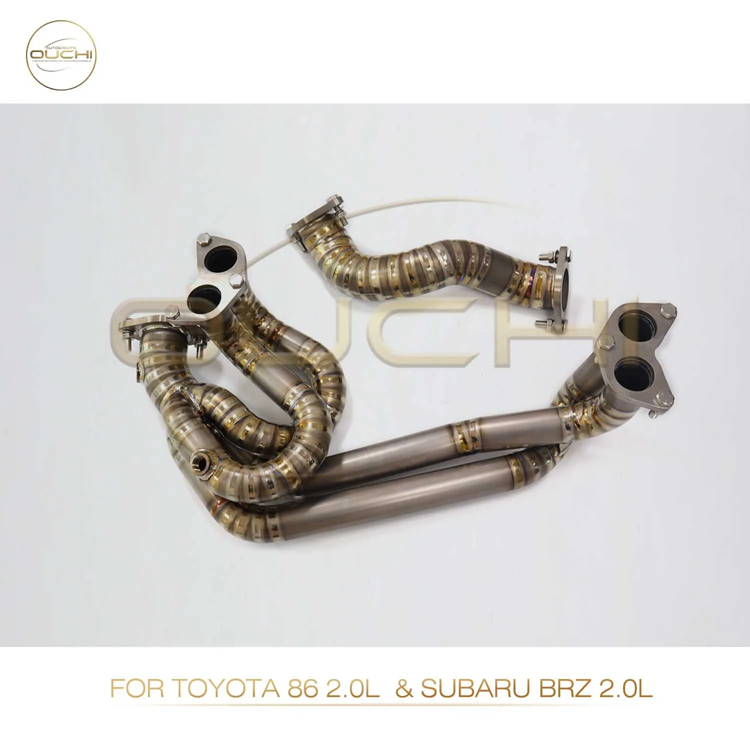 

OUCHI Factory Direct Sales For Toyota 86 2.0L & Subaru BRZ 2.0L Titanium Alloy Mainfold No Catalysis Exhaust Auto Parts