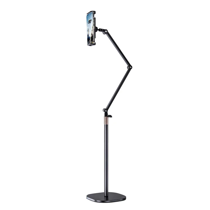 Mobile live streaming dedicated stand, floor standing overhead cantilever stand, floor standing lazy bedside stand