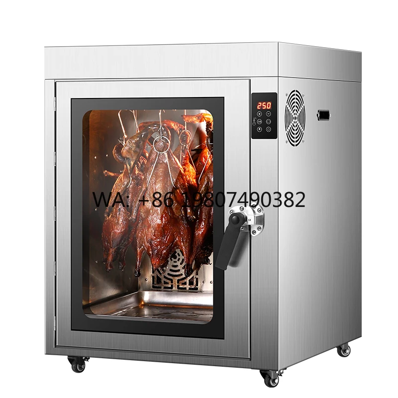 

Commercial Automatic Rotisserie, Electric Roaster for Chicken Duck Fish, Multifunctional Catering Baking Cooking Machine