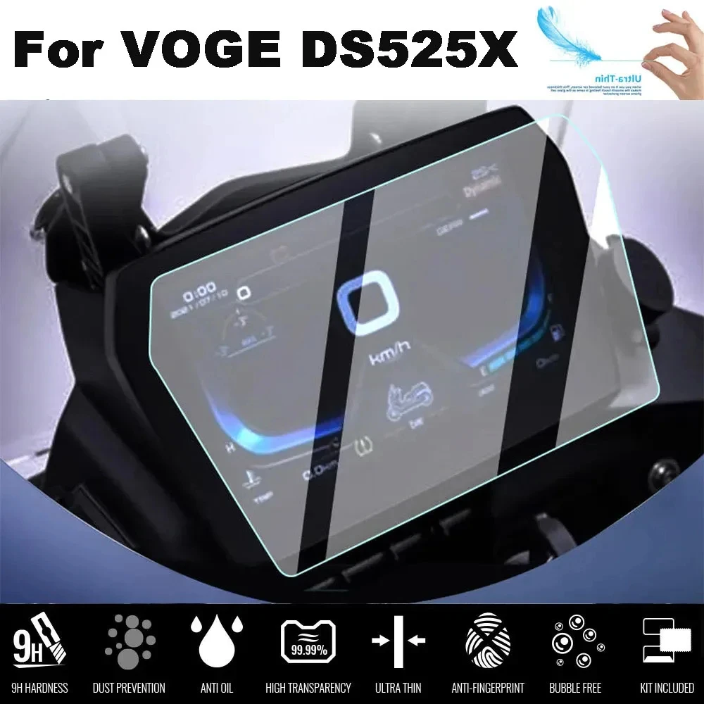 

DSX525 Motorcycle Dashboard Screen Protector Screen TPU Protectation Membrane For VOGE DSX-525 DS525X 2023 2024